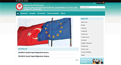 Desktop Screenshot of eucenter.sdu.edu.tr