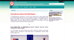 Desktop Screenshot of aktskurumsal.sdu.edu.tr