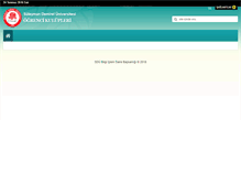 Tablet Screenshot of kulupler.sdu.edu.tr