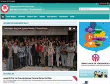 Tablet Screenshot of ispartamyo.sdu.edu.tr