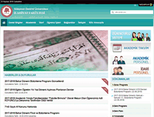 Tablet Screenshot of ilahiyat.sdu.edu.tr